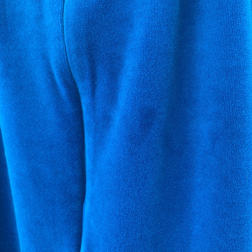 Vintage Velvet Robe Housedress With Gold Zipper - image 6